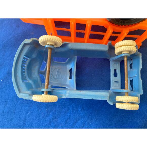 VTG Plastic Toy Vehicles Trucks Train Ideal and Unmarked - Picture 8 of 11
